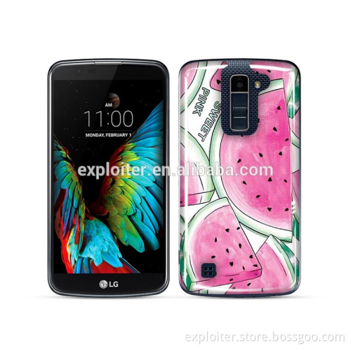 Ultra thin gel resin smart phone case for LG K10 back case